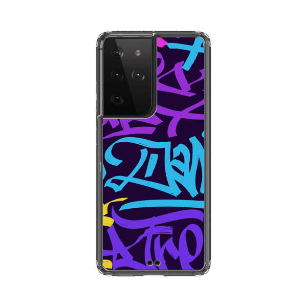 Colorful Graffiti Pattern Samsung Galaxy S21 Ultra 5G Case