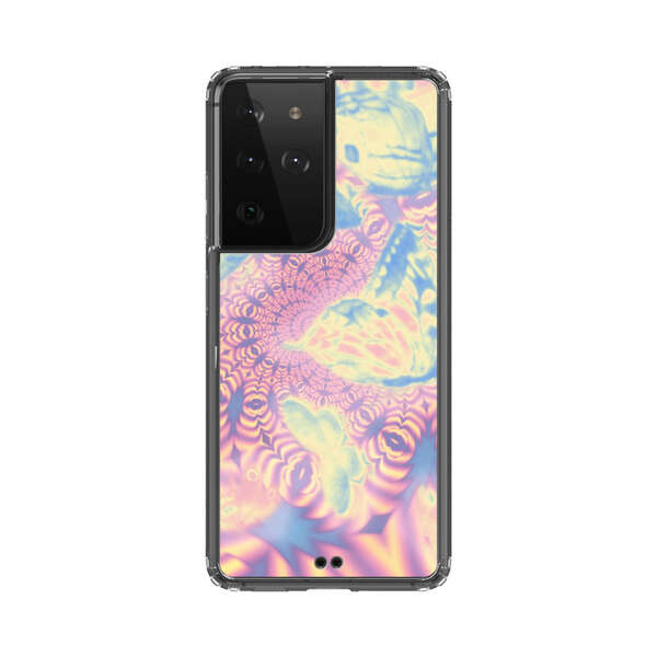 Ethereal Butterflies Psychedelic Swirl Samsung Galaxy S21 Ultra 5G Case