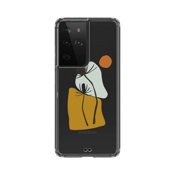 Minimalist Abstract Nature Design Samsung Galaxy S21 Ultra 5G Case
