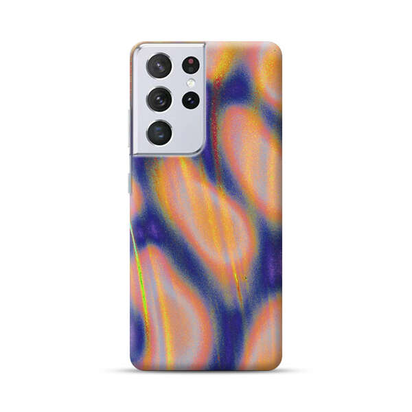 Abstract Vibrant Swirl Art Samsung Galaxy S21 Ultra 5G Hard Case