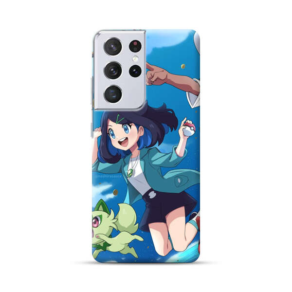 Vibrant Cartoon Characters Adventure Samsung Galaxy S21 Ultra 5G Hard Case