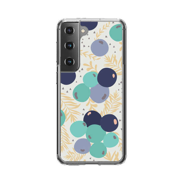 Abstract Berries Pattern Samsung Galaxy S22 5G Case