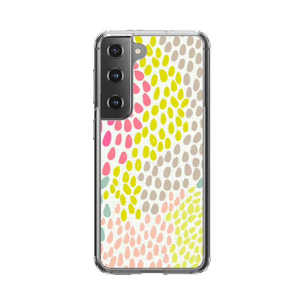 Colorful Abstract Teardrop Pattern Samsung Galaxy S22 5G Case