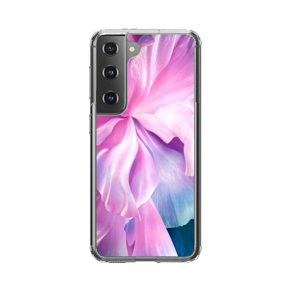 Pink Purple Flower Petals Samsung Galaxy S22 5G Case
