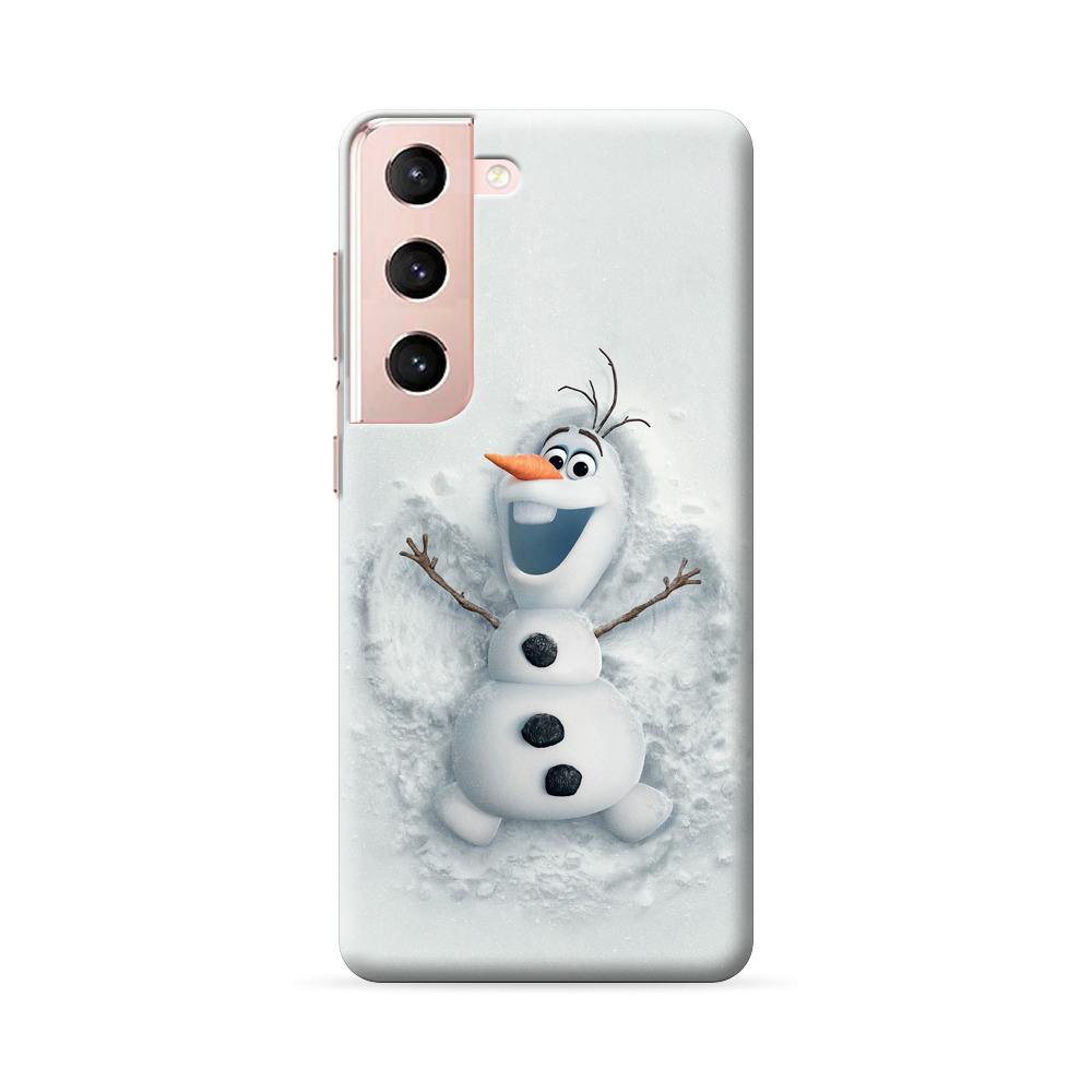 frozen snowman Samsung Galaxy S22 5G Hard Case