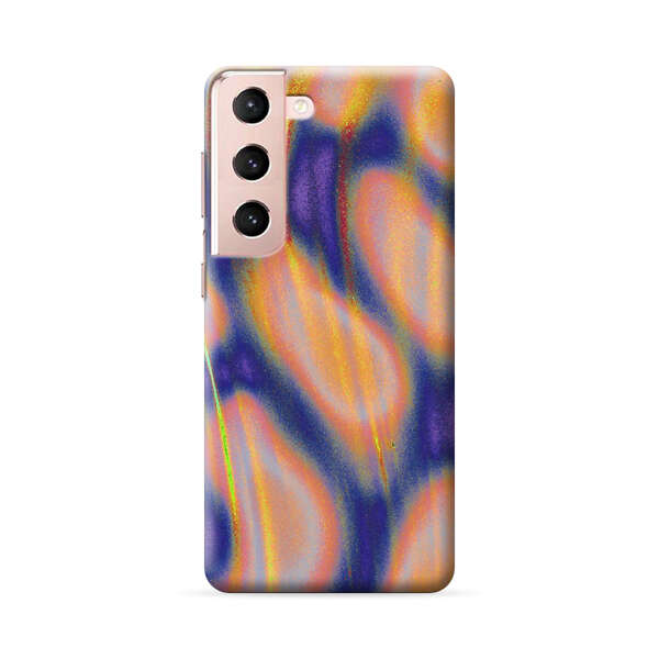 Abstract Vibrant Swirl Art Samsung Galaxy S22 5G Hard Case