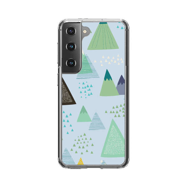 Colorful Abstract Mountain Pattern Samsung Galaxy S22 Plus 5G Case