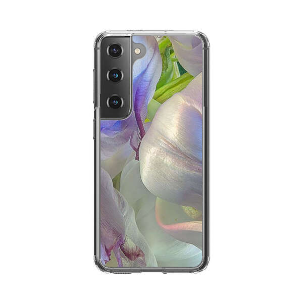 Delicate Pastel Flower Petals Close Up Samsung Galaxy S22 Plus 5G Case