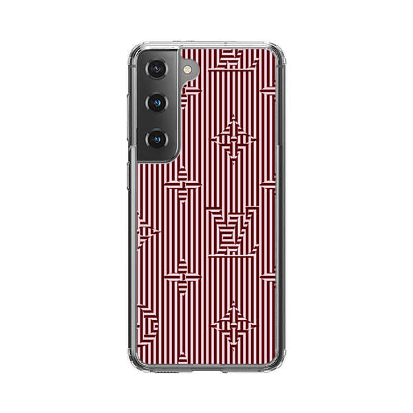 Intricate Geometric Striped Pattern Samsung Galaxy S22 Plus 5G Case