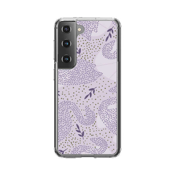 Lavender Swan Pattern Samsung Galaxy S22 Plus 5G Case