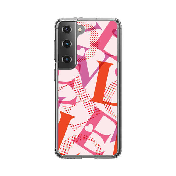 Love Colorful Letters Pattern Samsung Galaxy S22 Plus 5G Case
