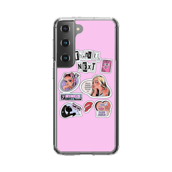 Pop Art Fashion Stickers Samsung Galaxy S22 Plus 5G Case