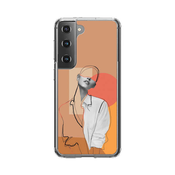 Stylish Abstract Portrait Art Samsung Galaxy S22 Plus 5G Case
