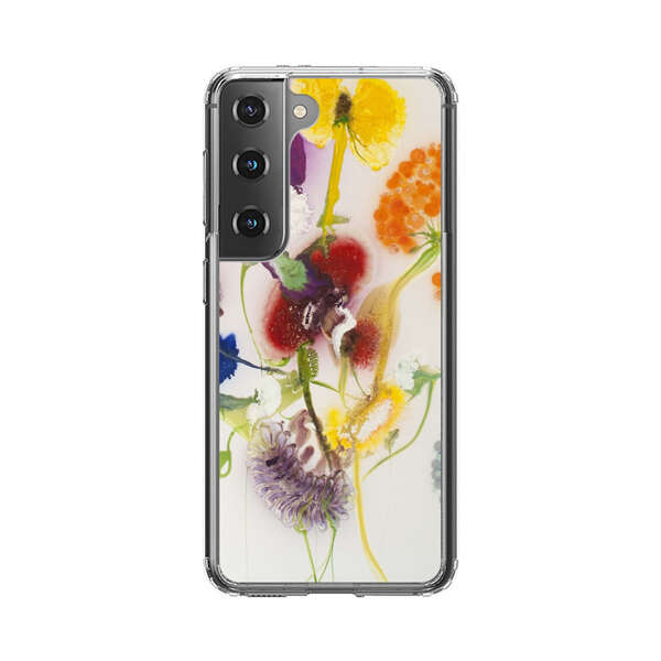 Vibrant Abstract Floral Artwork Samsung Galaxy S22 Plus 5G Case