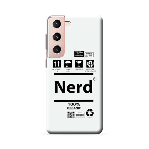 Minimalist Nerd Shipping Icons Design Samsung Galaxy S22 Plus 5G Hard Case