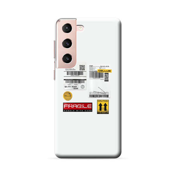Shipping Labels and Fragile Handling Stickers Samsung Galaxy S22 Plus 5G Hard Case