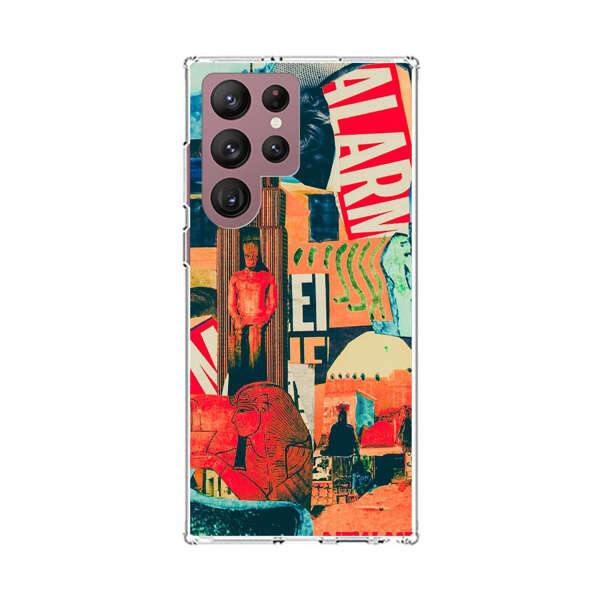 Artistic Urban Collage Samsung Galaxy S22 Ultra 5G Case