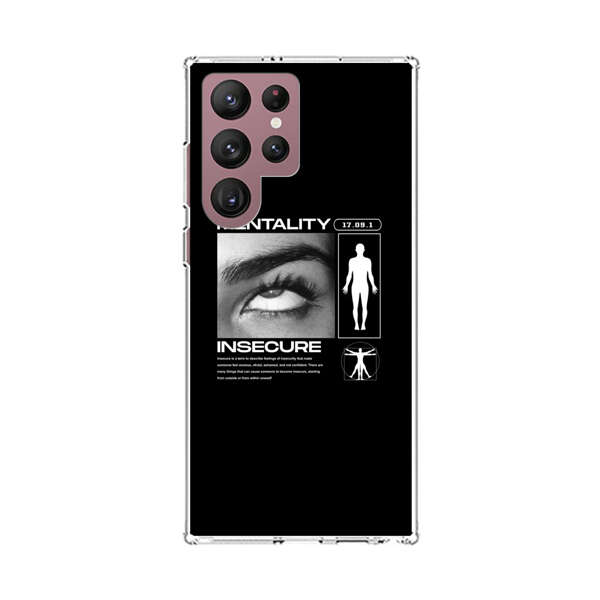 Mentality Insecure Eye Art Samsung Galaxy S22 Ultra 5G Case