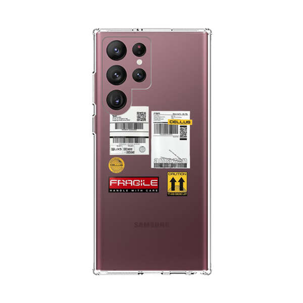 Shipping Labels and Fragile Handling Stickers Samsung Galaxy S22 Ultra 5G Case