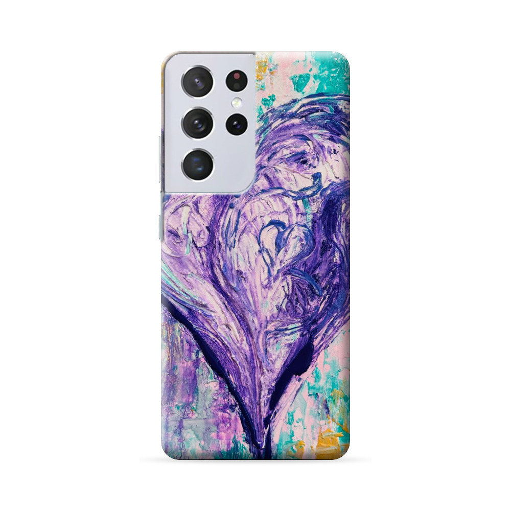 heart artwork Samsung Galaxy S22 Ultra 5G Hard Case