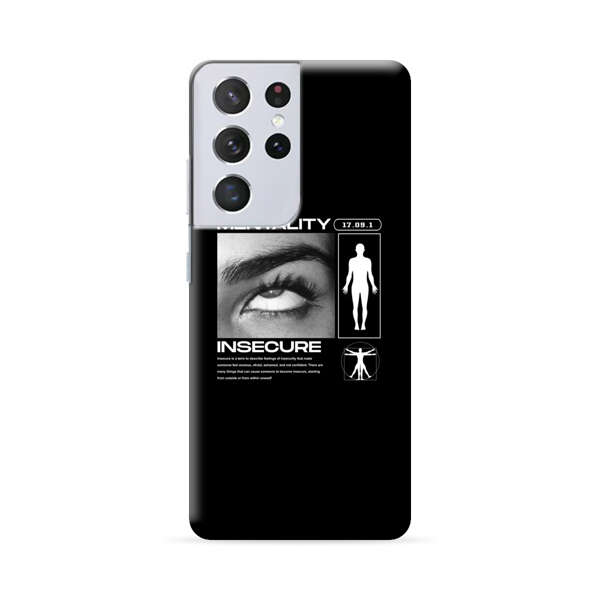 Mentality Insecure Eye Art Samsung Galaxy S22 Ultra 5G Hard Case