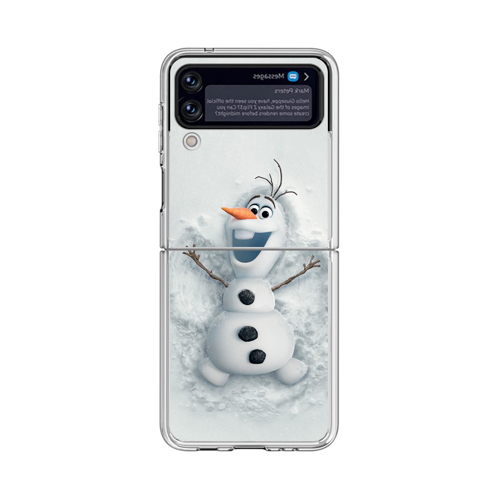 frozen snowman Samsung Galaxy Z Flip 3 (5G) Case