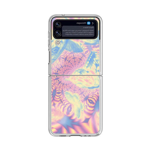 Ethereal Butterflies Psychedelic Swirl Samsung Galaxy Z Flip 3 (5G) Case
