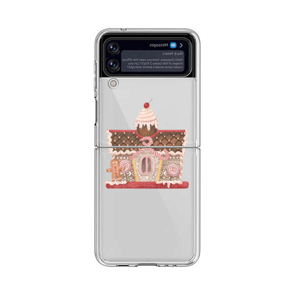 Gingerbread House Holiday Samsung Galaxy Z Flip 3 (5G) Case
