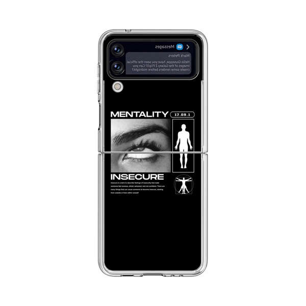 Mentality Insecure Eye Art Samsung Galaxy Z Flip 3 (5G) Case