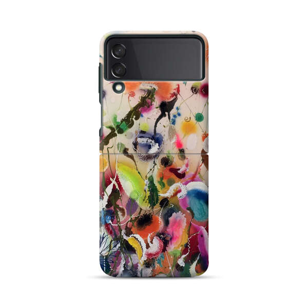 Colorful Abstract Art Samsung Galaxy Z Flip 3 (5G) Hard Case