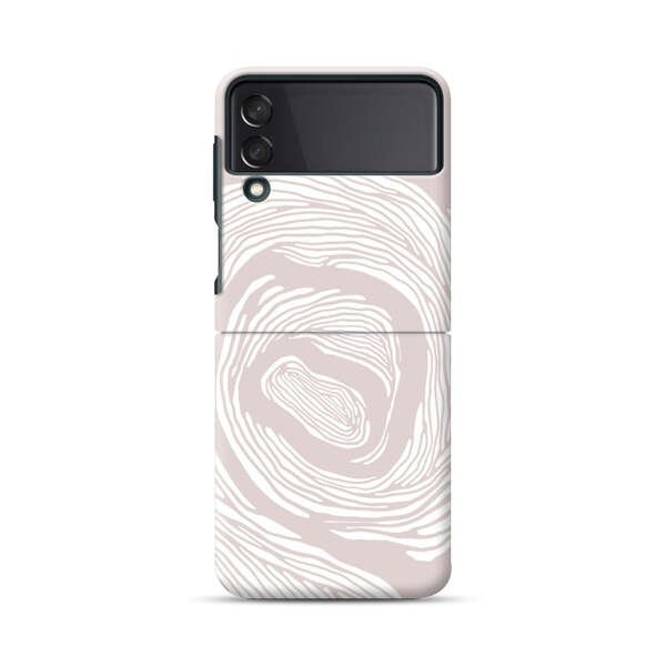 Elegant Abstract Swirl Samsung Galaxy Z Flip 3 (5G) Hard Case