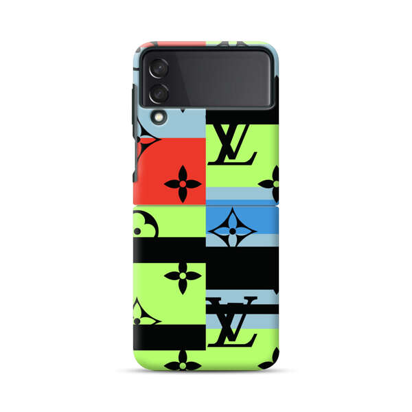 Luxury Designer Inspired Pattern Samsung Galaxy Z Flip 3 (5G) Hard Case
