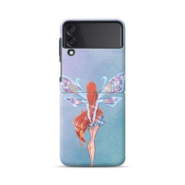 Magical Fairy with Sparkling Wings Samsung Galaxy Z Flip 3 (5G) Hard Case