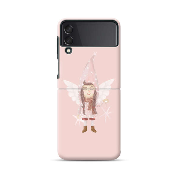 Whimsical Fairy Angel Samsung Galaxy Z Flip 3 (5G) Hard Case