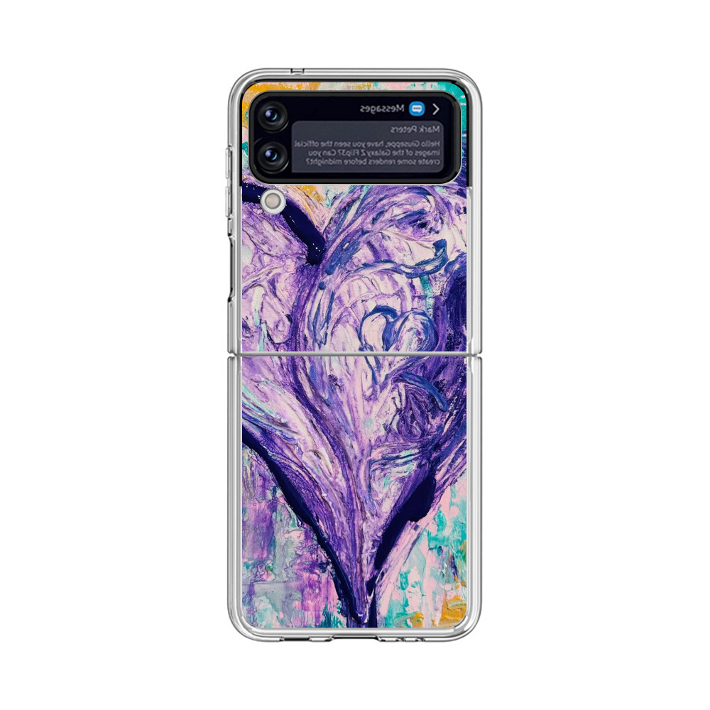 heart artwork Samsung Galaxy Z Flip 4 Case
