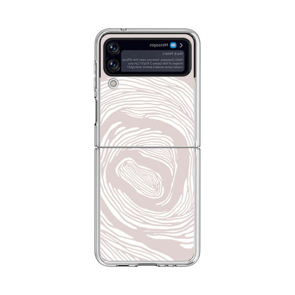 Elegant Abstract Swirl Samsung Galaxy Z Flip 4 Case