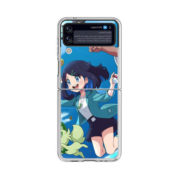 Vibrant Cartoon Characters Adventure Samsung Galaxy Z Flip 4 Case