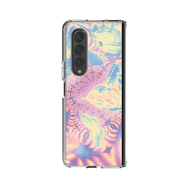 Ethereal Butterflies Psychedelic Swirl Samsung Galaxy Z Fold 3 (5G) Case