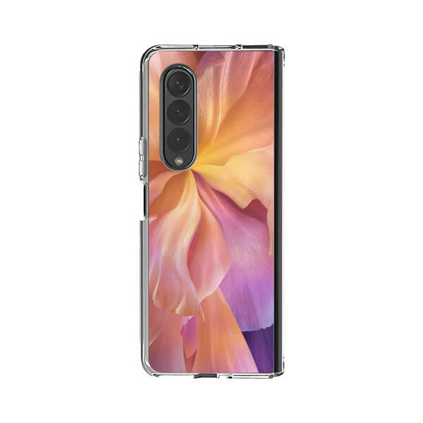 Pastel Petal Flower Closeup Samsung Galaxy Z Fold 3 (5G) Case