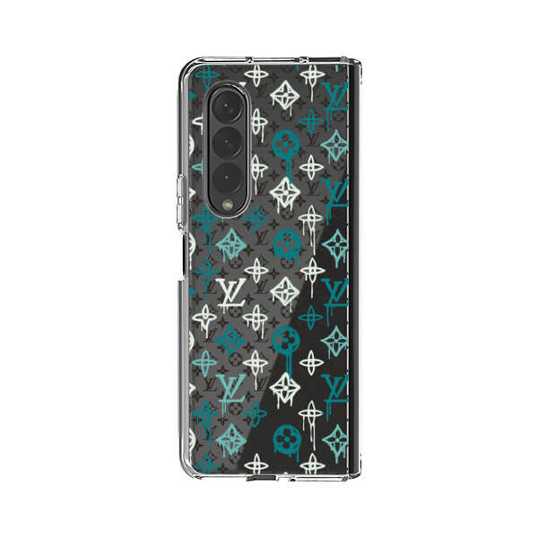 Skull Luxury Logo Pattern Samsung Galaxy Z Fold 3 (5G) Case