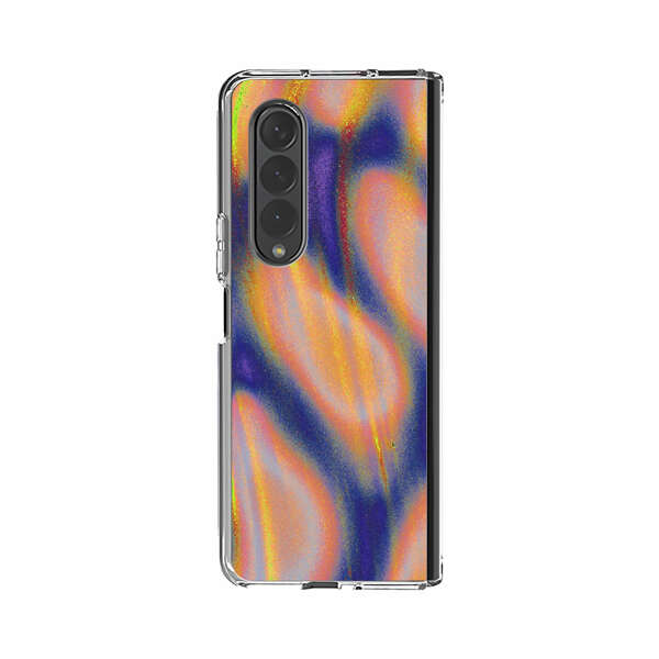 Abstract Vibrant Swirl Art Samsung Galaxy Z Fold 4 Case