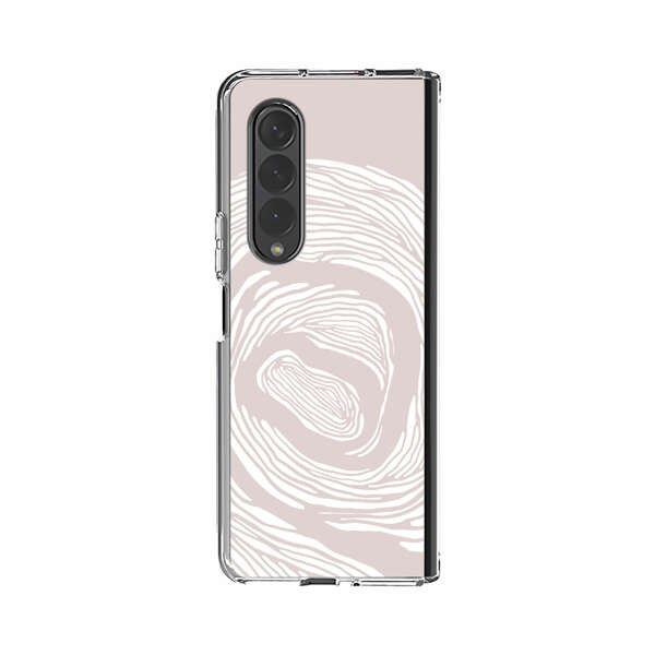 Elegant Abstract Swirl Samsung Galaxy Z Fold 4 Case