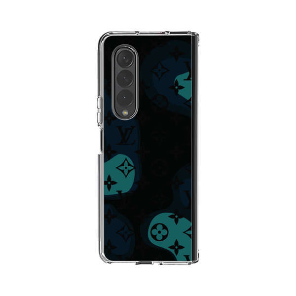 Modern Abstract Question Marks with Luxury Motifs Samsung Galaxy Z Fold 4 Case