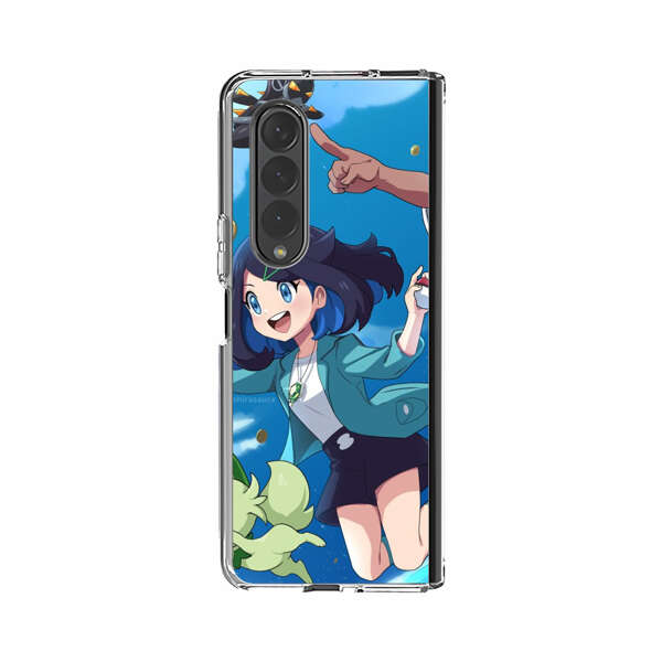 Vibrant Cartoon Characters Adventure Samsung Galaxy Z Fold 4 Case