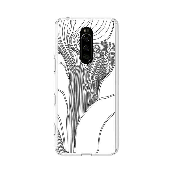 Abstract Line Art Design Sony Xperia 1 Case