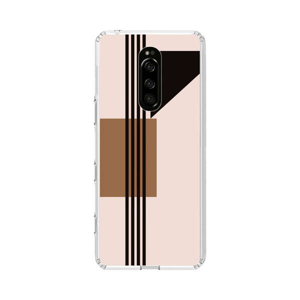 Minimalist Abstract Geometric Design Sony Xperia 1 Case