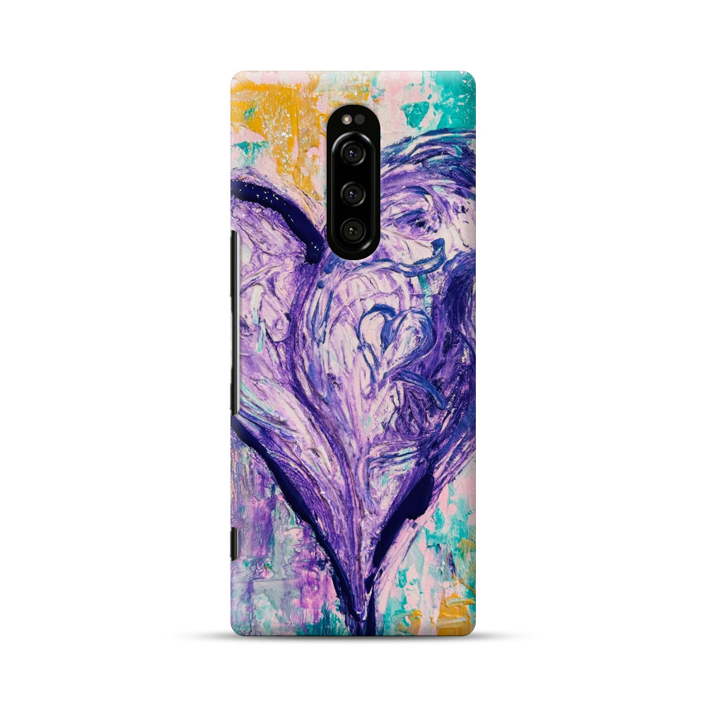 heart artwork Sony Xperia 1 Hard Case