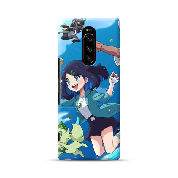 Vibrant Cartoon Characters Adventure Sony Xperia 1 Hard Case