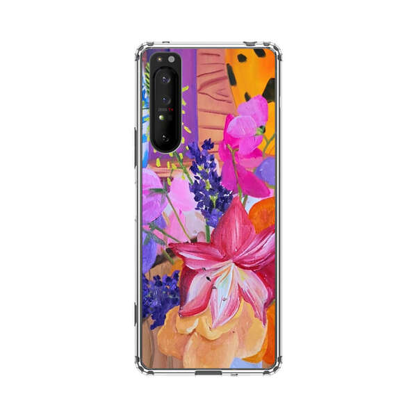 Bright Vibrant Floral Still Life Sony Xperia 1 II Case