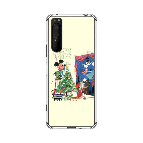 Christmas Disney Mickey Mouse and Peter Pan Sony Xperia 1 II Case